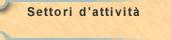 Settori d'attivit&agrave;